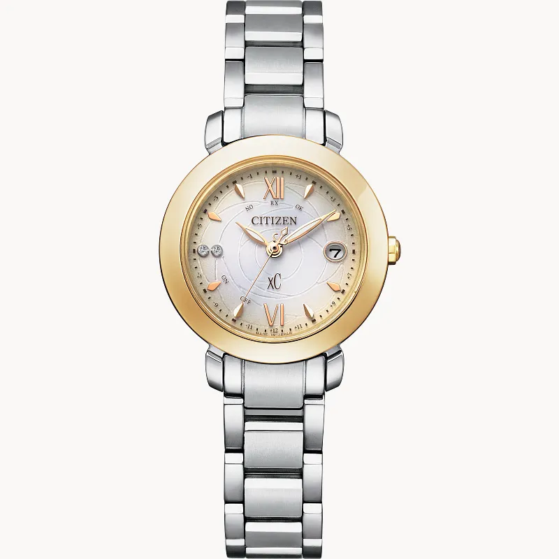 Citizen xC Silver-Tone Dial Super Titanium Bracelet ES9447 Citizen xC Silver-Tone Dial Super Titanium Bracelet ES9447